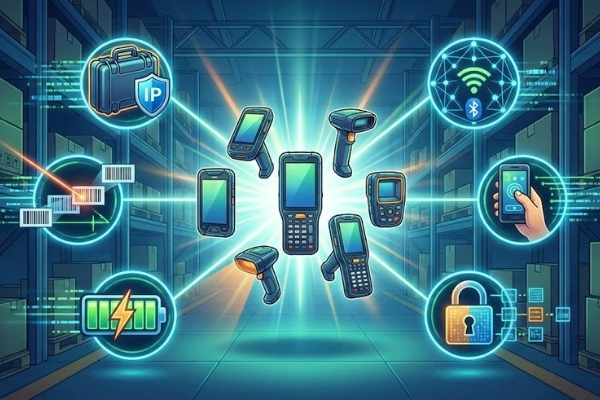选择工业级手持式条码扫描器(PDA)的关键因素