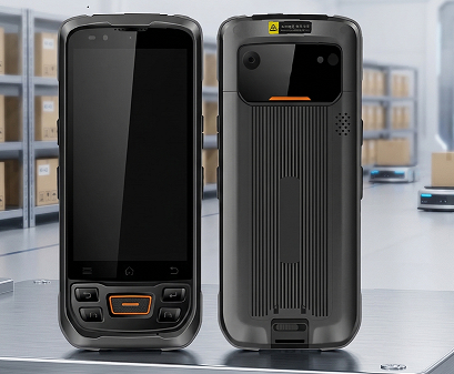 内置RFID模块的手持终端实拍图