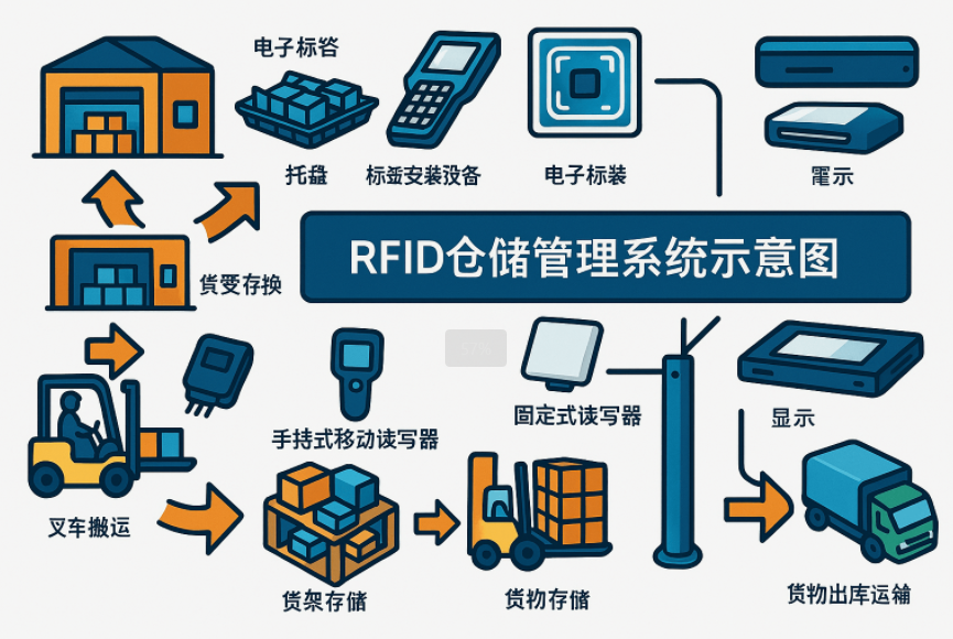 rfid仓库管理系统是什么？其原理是什么？(图1)